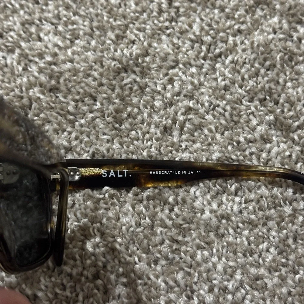 SALT Optics Higdon Sunglasses Polarized Smktort‎ 58 17 148 Handcrafted Japan